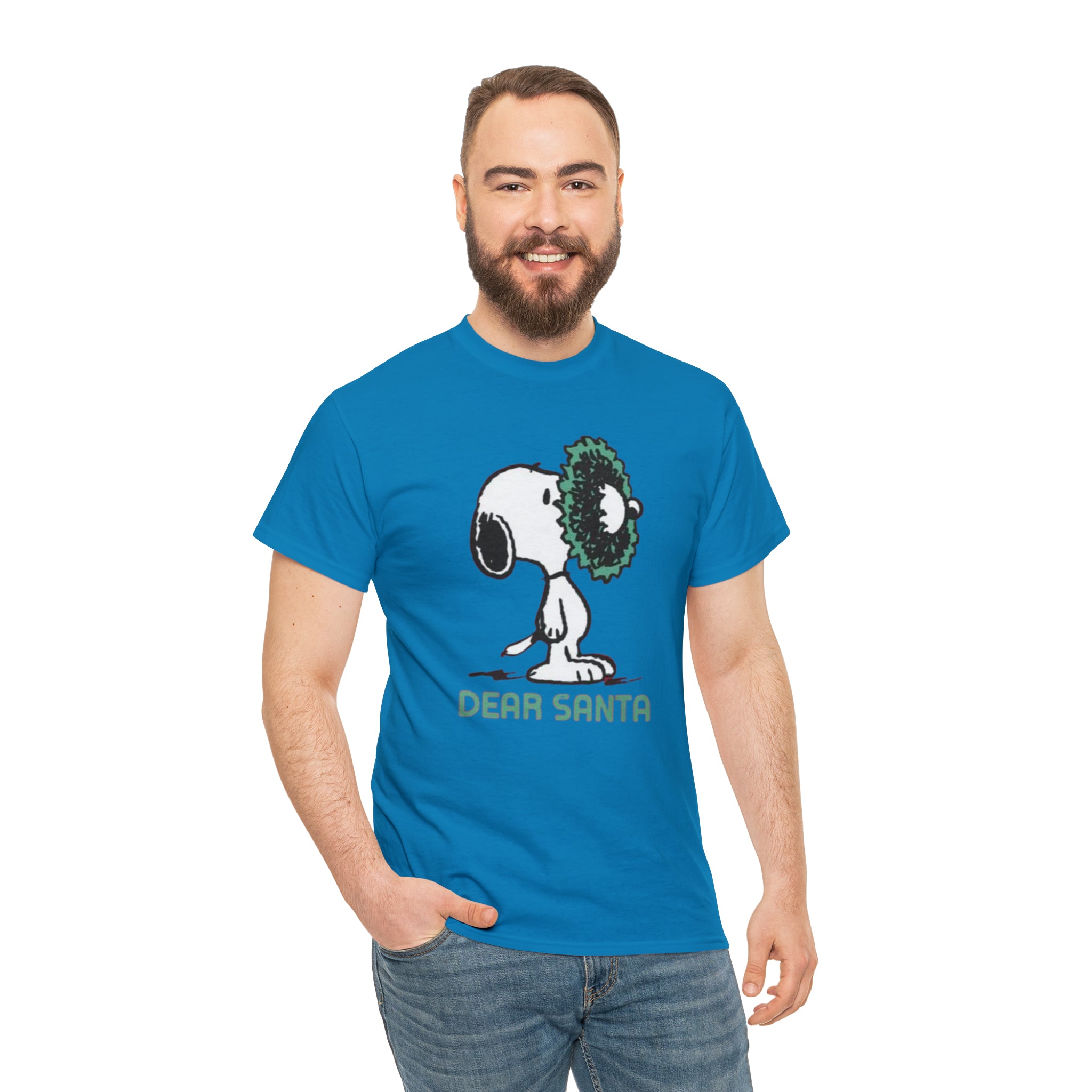 Snoopy- Unisex Heavy Cotton T-Shirt - Creations by Chris and Carlos
